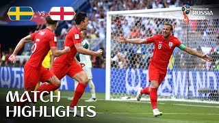 Sweden v England  2018 FIFA World Cup  Match Highlights [upl. by Ahsek]