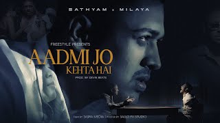 Aadmi Jo Kehta Hai  Sathyam X Milaya  Freestyle  Majboor 1974 Amitabh Bachchan  Kishore Kumar [upl. by Orimar941]