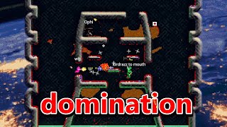 LIERO  lumenzone  kangur dtf Domination  Webliero Extended GAMEPLAY [upl. by Naida]