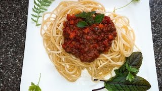 Spaghetti Bolognese selbstgemacht SCHRITT für SCHRITT Anleitung für Anfänger [upl. by Marden]