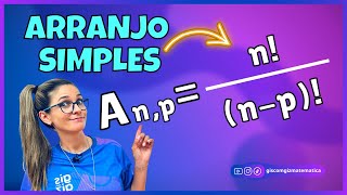 ARRANJO SIMPLES  ANÁLISE COMBINATÓRIA  Gis com Giz [upl. by Swainson]