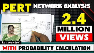 PERT  Project Evaluation Review and Technique in Project Management  Operations research [upl. by Morey]