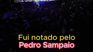 Drone vai no Show do Pedro Sampaio [upl. by Aramoy]