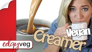 How to Make Vegan Coffee Creamer Dairyfree  Edgy Veg [upl. by Spiro]