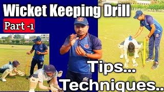 How to Improve Wicket keeping on Spin Bowling  Best Wicket Keeping Drill [upl. by Heintz365]