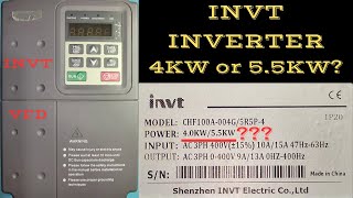 INVT  Inverter  INVT VFD  CHF100A Inverter  Inverter Power Rating  Variable Frequency Drive [upl. by Dodd]