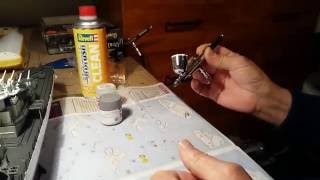 Airbrush modelbouw deel 1 Wat ben je nodig tips amp tricks for beginners [upl. by Nnylyahs95]