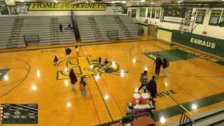 Emmaus High School vs Pocono Mountain East High School Mens Varsity Basketball [upl. by Eecyaj]