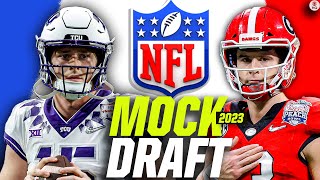 2023 NFL Mock Draft Outlook for Stetson Bennett Max Duggan amp MORE  CBS Sports HQ [upl. by Ahsied]