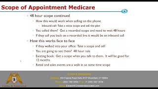 Scope of Appointment Medicare [upl. by Chui]