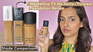 Shades of Maybelline Fit Me Foundation for Fair Medium and Dark Skin [upl. by Ittak]