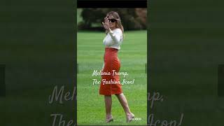 Melania Trump the Fashion Icon melaniatrump donaldtrump uspresident firstlady fashionmodel [upl. by Crysta]