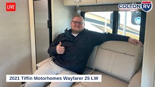 2021 Tiffin Wayfarer 25 LW Class C Diesel Motorhome Walkthrough Review amp Test Drive [upl. by Thedric]