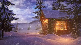 Winter Ambience  Snowstorm amp Howling Wind Sounds for Sleep Relaxing and Study [upl. by Munshi]