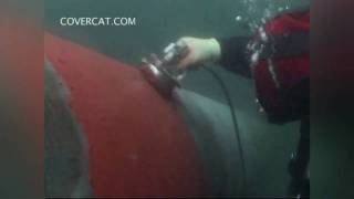 Underwater Coating Application [upl. by Natek]