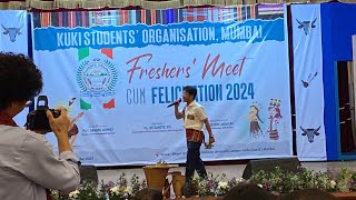 Kapu Kapa  Gershom Duhlian  KSOM Freshers Meet 2024 [upl. by Karlene583]