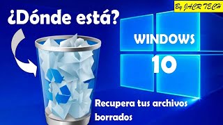 Cómo encontrar la papelera de reciclaje en Windows 10 [upl. by Abekam]