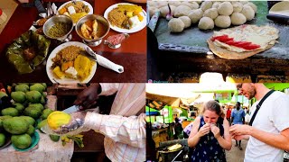 African food  Ugandan cuisine Kampala food tour  Nabz Arah [upl. by Milzie]