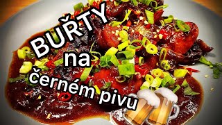 BUŘTY NA ČERNÉM PIVU 🍺 [upl. by Ellenaej]