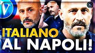 ⚽️ VINCENZO ITALIANO ⚽️ AL NAPOLI 💥 SCELTA CORRETTA 💙 [upl. by Brandy]