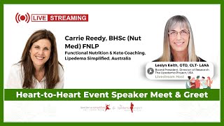 HearttoHeart Event Speaker Meet amp Greet  Carrie Reedy BHSc Nut Med FNLP [upl. by Gerger]