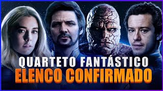 CONHEÇA O ELENCO DO NOVO FILME DO QUARTETO FANTÁSTICO [upl. by Nylesoy49]