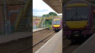 Class 170 arrives Wymondham [upl. by Kala956]