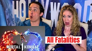 Mortal Kombat 1 All Fatalities Reaction [upl. by Rehttam]