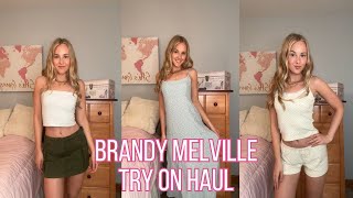 Brandy Melville Try On Haul [upl. by Geibel]