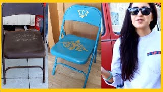 DIY  How to Make Doll Pool Lounge Chair  Handmade  Crafts [upl. by Woodson]