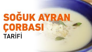 Soğuk Ayran Çorbası Tarifi  Soğuk Ayran Çorbası Nasıl Yapılır [upl. by Ellimaj]