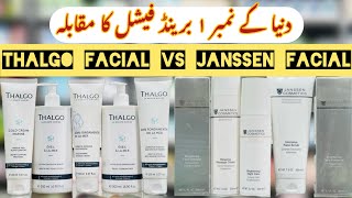 Thalgo Whitening Facial Vs Janssen Whitening Facial Review  Both Facials Are Competitive [upl. by Woodley784]