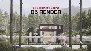 D5 Render  Full Beginner Course for Architecture Visualisation [upl. by Eladnor]