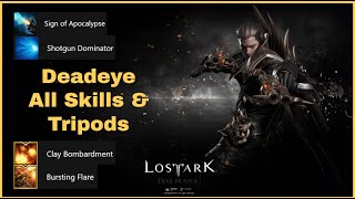 Lost Ark  Devil Hunter Gameplay  Skills Deadeye NAEU [upl. by Atsuj]