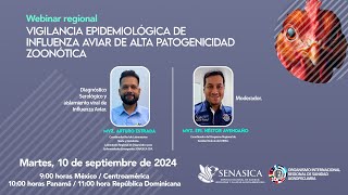 Sesión II del Webinar vigilancia epidemiológica de influenza aviar de alta patogenicidad zoonótica [upl. by Dzoba]