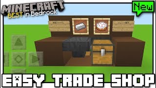 Minecraft  1 for 1 TRADE SHOP  STORE  Redstone Tutorial  MCPE  Bedrock  Xbox  Switch [upl. by Asilram]