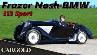 Frazer Nash BMW 315 Sport 1935 kleines Auto riesen Fahrspaß Rarität aus England nur 15x gebaut [upl. by Floeter53]