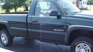 2006 Chevy Silverado 2500HD Reg Cab 4x4 1 Owner 30k miles Long Bed [upl. by Enyawed]