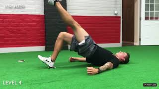 How To Program Hamstring Exercises  Progressive Hamstring Strengthening Using Sliders [upl. by Adnirak]