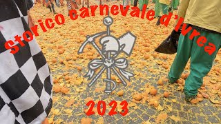 Carnevale dIvrea 2023 4K [upl. by Laraine]