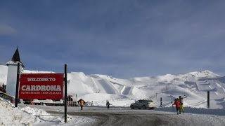 084 初めての海外スキー CARDRONA in NewZealand [upl. by Laemsi]