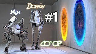 Portal 2 Coop  1 [upl. by Jumbala]