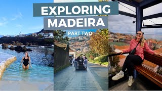 Visiting Europe’s highest cliff  riding toboggans in Madeira pt2  VLOG 56 [upl. by Grosberg463]