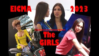 EICMA 2023 The Girls  le ragazze al salone del motociclo di Milano [upl. by Artsa]