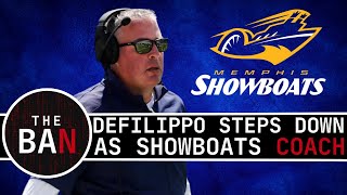 John DeFilippo Steps Down As UFL Memphis Showboats Head Coach [upl. by Shultz]