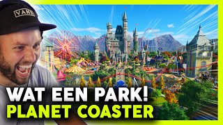 Eerste ACHTBAAN is een Feit  Planet Coaster 2 [upl. by Niwrehs]