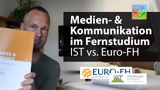 Medienmanagement Fernstudium EuroFH vs ISTHochschule – Medien amp Kommunikation berufsbegleitend [upl. by Oicinoid952]