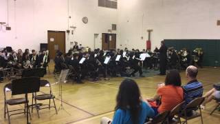 HHMS 6th GRADE BAND Castles in Spain by Frank Erikson [upl. by Ennahgem304]