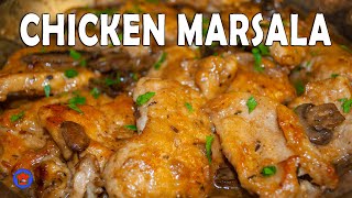 CREAMY Chicken Marsala [upl. by Onin257]