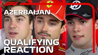 Drivers React After Qualifying  2024 Azerbaijan Grand Prix [upl. by Willmert]